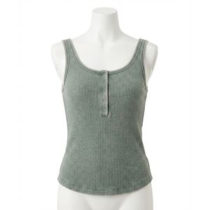 NEW Z SUPPLY starling mini thermal tank top in hunter green